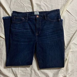 J.Crew Billie Demi Boot Crop Jean